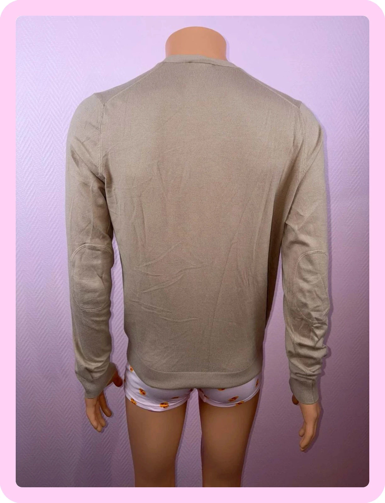 Cardigan homme Sisley taille xl propre – photo 4